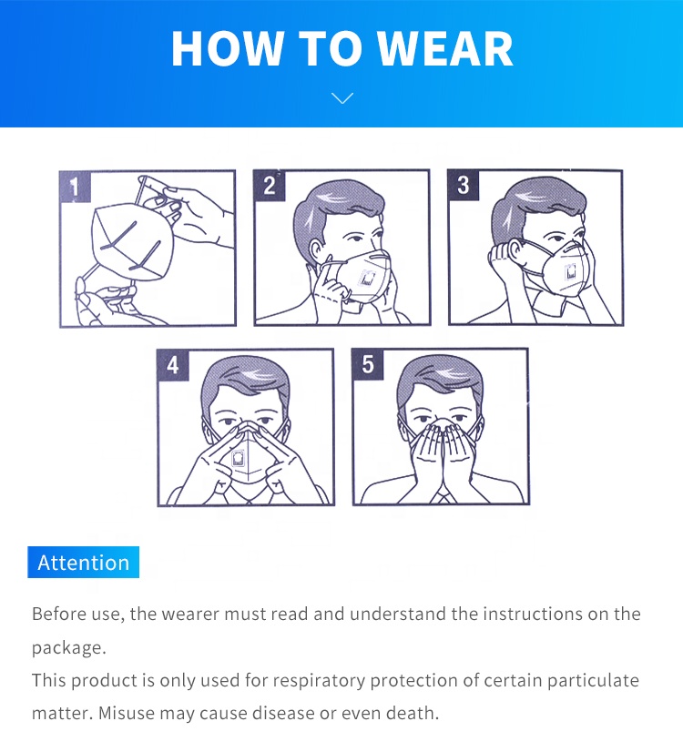 Disposable  FFP2 mask with valve