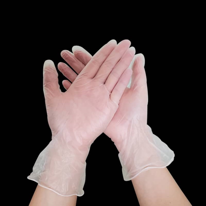 Disposable PVC gloves