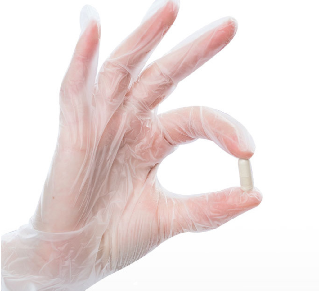 Disposable PVC gloves