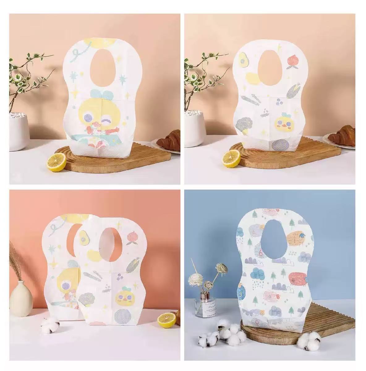 The standart shape of the BABY bib