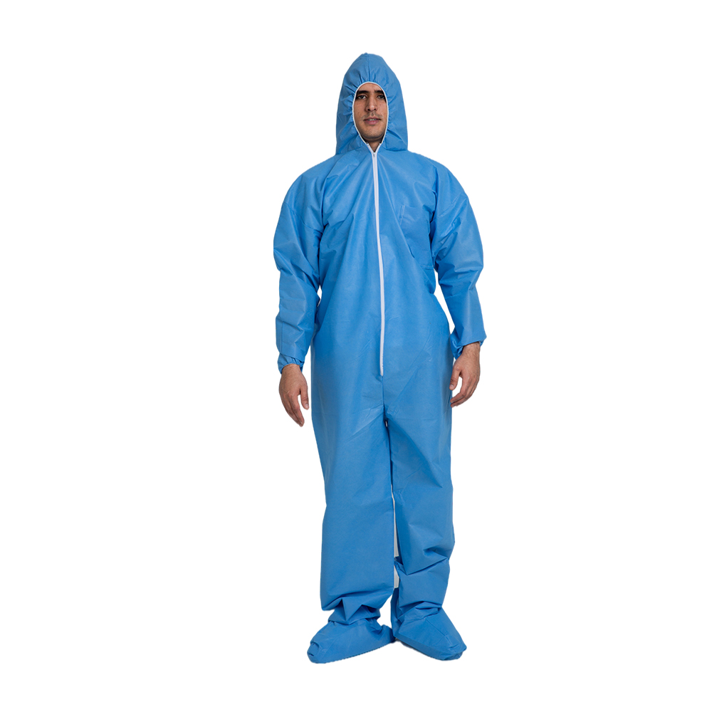 Nonwoven disposable coverall
