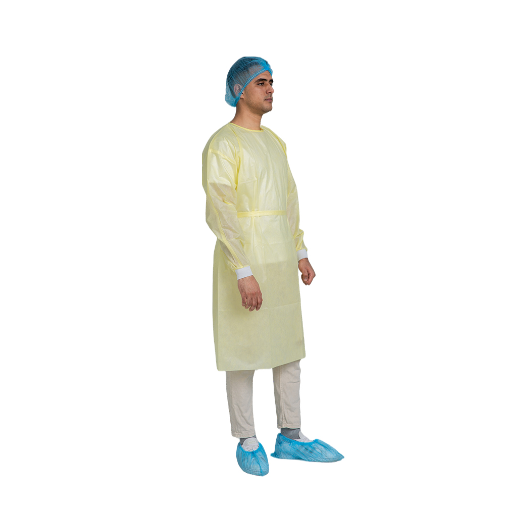 PP Yellow Isolation Gown